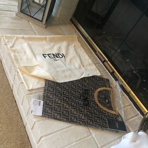 Fendi Allover Logo T-Shirt